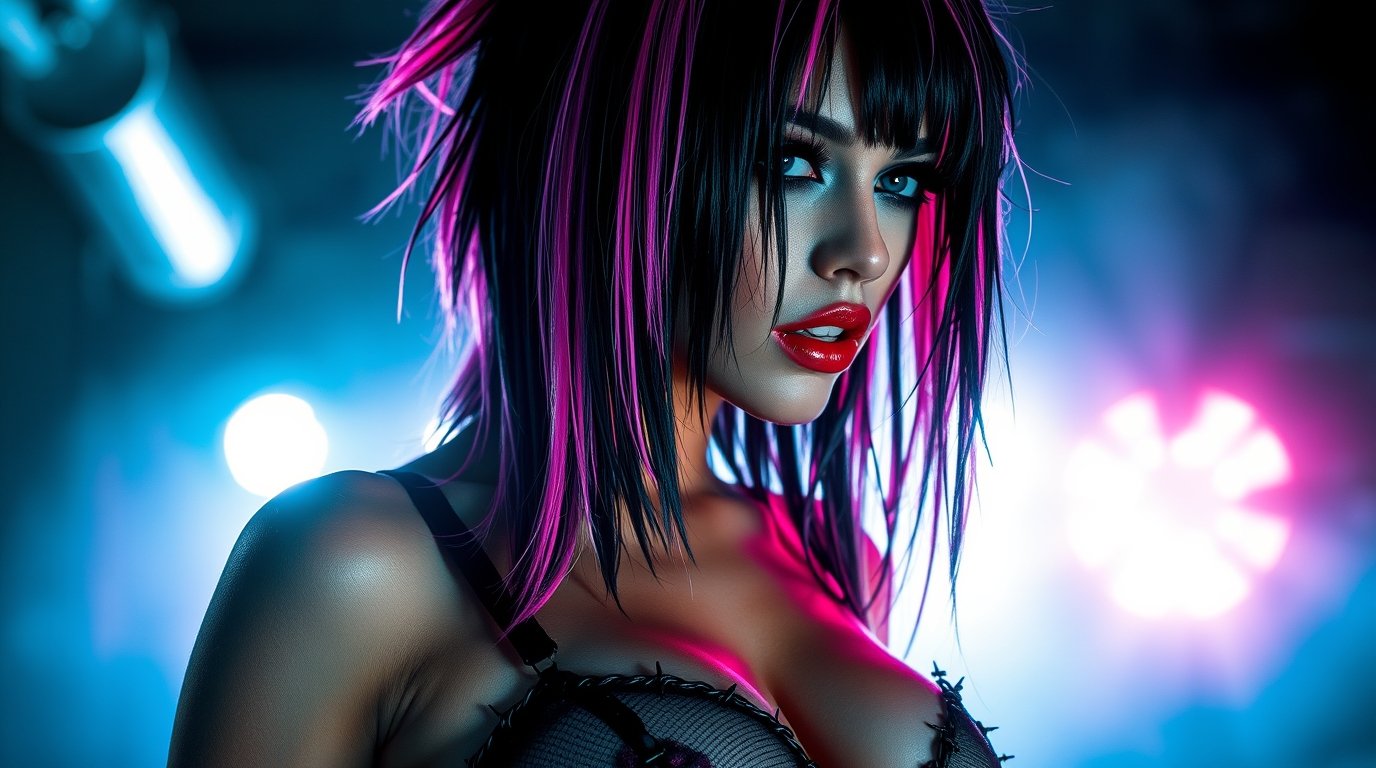 Living Art Gallery — Neon Black digital collection